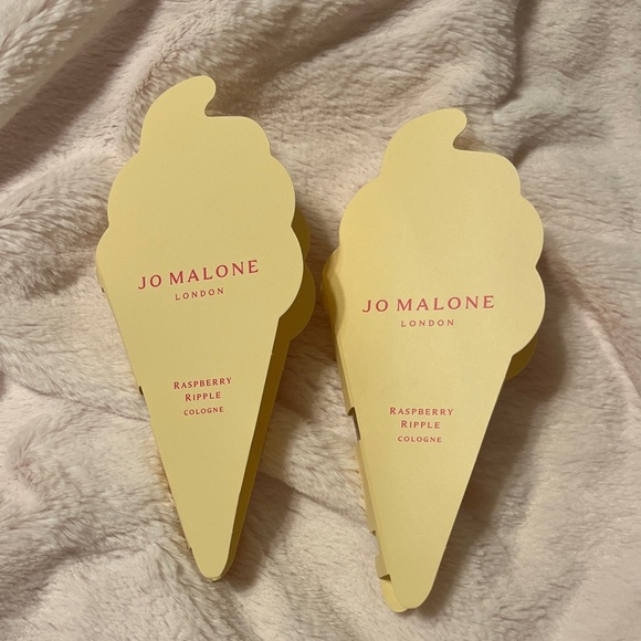 Jo Malone Raspberry Ripple Samples Ice Cream Cone Packaging Bundle - Picture 1 of 2